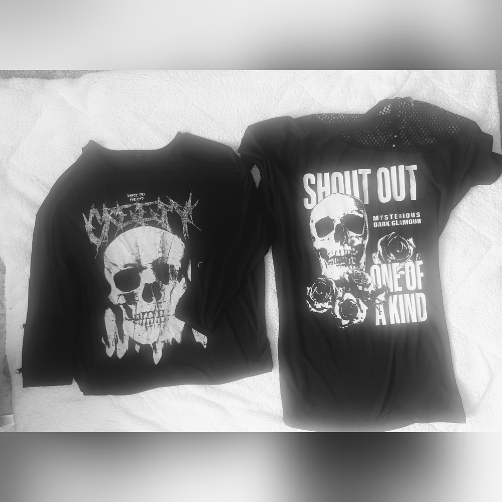 Women's Gothic Shirts Size 4X